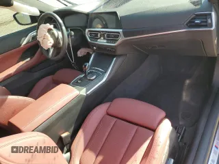 2023 BMW 4 Series 430i xDrive z VIN WBA73AP02PCL47210, wystawiony jako Copart lot #72401194 z przebiegiem 27 518 mil mil oraz Szkoda całkowita • Salvage title. Historia ofert i sprzedaży dostępna na DreamBid. Obrazek 8.