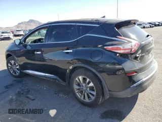 2016 Nissan Murano SL z VIN 5N1AZ2MG7GN137765, wystawiony jako Copart lot #56409725 z przebiegiem 157 462 mil mil oraz Szkoda całkowita • Salvage title. Historia ofert i sprzedaży dostępna na DreamBid. Obrazek 2.
