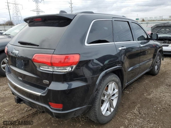 2014 Jeep Grand Cherokee Overland with VIN 1C4RJFCG5EC465377, listed as a Copart auction lot 81554874 with 202,102 mi miles and Salvage Title. Bid and sale history available at carsss.com. Image 3.