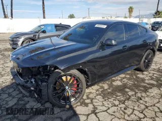 2024 BMW X6 xDrive40i with VIN 5UX33EX09R9S35818, listed as a Copart auction lot 89089515 with 26,955 mi miles and Salvage Title. Bid and sale history available at carsss.com. Image 1.