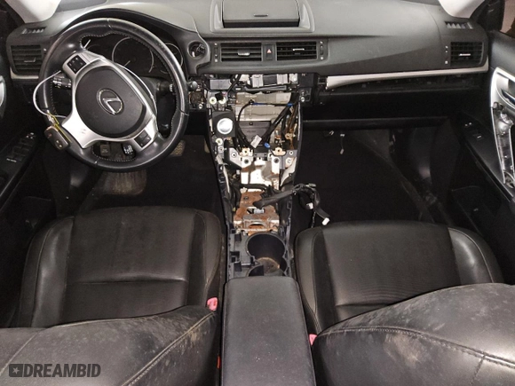 2012 Lexus CT 200h with VIN JTHKD5BH2C2064352, listed as a Copart auction lot 50313085 with 0 mi miles and Clean Title. Bid and sale history available at carsss.com. Image 8.