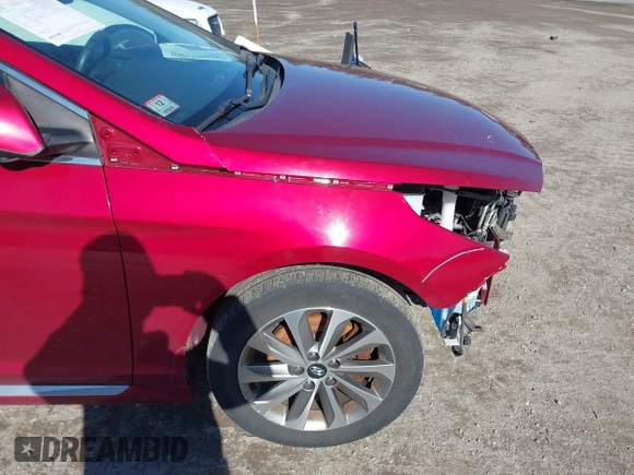 2015 Hyundai Sonata Limited with VIN 5NPE34AF6FH124468, listed as a IAAI auction lot 42002580 with 163,214 mi miles and . Bid and sale history available at carsss.com. Image 22.