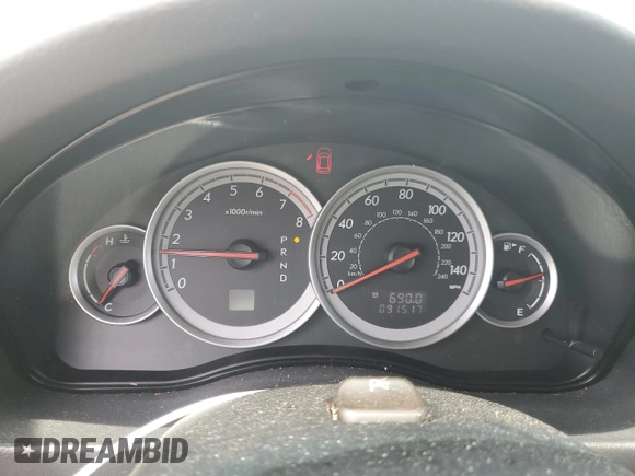 2005 Subaru Legacy Outback with VIN 4S4BL84C454219140, listed as a Copart auction lot 61392545 with 91,517 mi miles and Clean title. Bid and sale history available at DreamBid. Image 9.