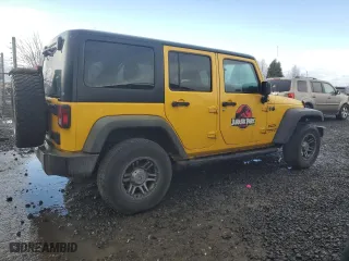 2015 Jeep Wrangler Unlimited Sport with VIN 1C4BJWDG9FL660030, listed as a Copart auction lot 45407505 with 120,027 mi miles and Salvage Title. Bid and sale history available at carsss.com. Image 3.