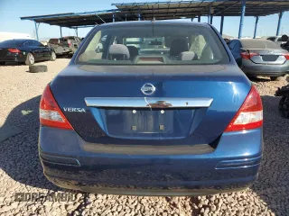 2008 Nissan Versa 1.8 S with VIN 3N1BC11E78L385445, listed as a Copart auction lot 44323285 with 79,185 mi miles and Salvage Title. Bid and sale history available at carsss.com. Image 6.