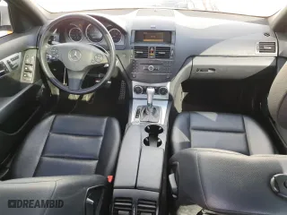 2009 Mercedes-Benz C-Class 3.0L Sport with VIN WDDGF81X19R057524, listed as a Copart auction lot 50418355 with 136,185 mi miles and Salvage Title. Bid and sale history available at carsss.com. Image 8.