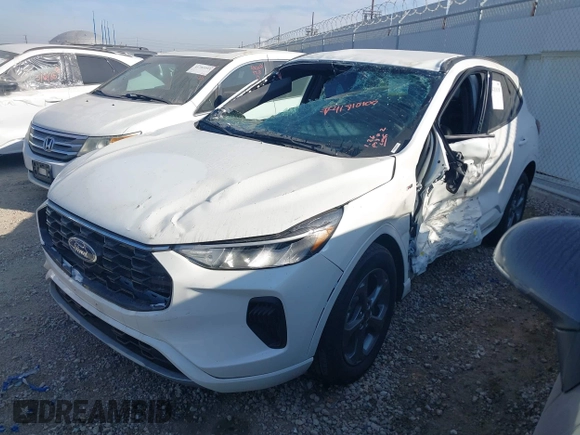 2024 Ford Escape ST-Line with VIN 1FMCU0MZ9RUA31873, listed as a IAAI auction lot 41810100 with 8,999 mi miles and . Bid and sale history available at DreamBid. Image 2.
