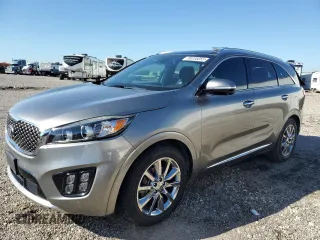 2017 Kia Sorento SX z VIN 5XYPK4A54HG284412, wystawiony jako Copart lot #56035055 z przebiegiem 109 111 mil mil oraz Szkody całkowita. Historia ofert i sprzedaży dostępna na DreamBid. Obrazek 1.