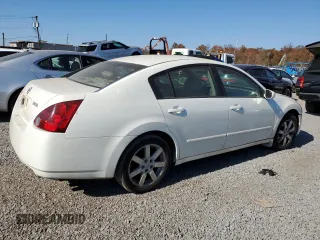 2004 Nissan Maxima SE with VIN 1N4BA41E14C833369, listed as a Copart auction lot 76778474 with 158,045 mi miles and Salvage Title. Bid and sale history available at carsss.com. Image 3.