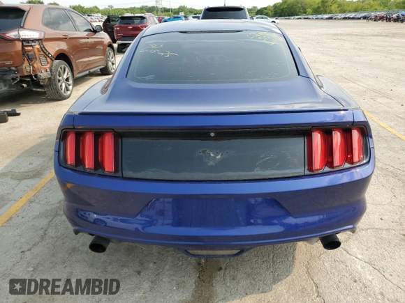 2016 Ford Mustang EcoBoost with VIN 1FA6P8TH5G5261116, listed as a Copart auction lot 58544625 with Not provided miles and Salvage title. Bid and sale history available at DreamBid. Image 6.