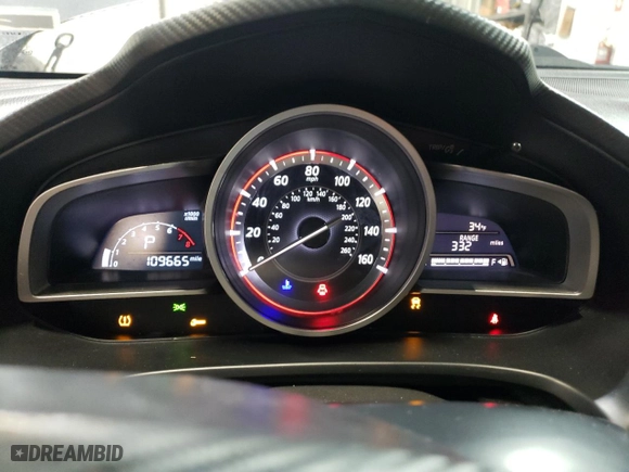 2015 Mazda Mazda3 i Touring with VIN 3MZBM1V73FM215352, listed as a Copart auction lot 45595235 with 109,665 mi miles and Salvage Title. Bid and sale history available at carsss.com. Image 9.