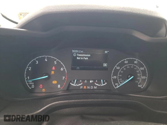 2022 Ford Transit Connect XL with VIN NM0LS7S2XN1536208, listed as a Copart auction lot 56077425 with 56,284 mi miles and Salvage title. Bid and sale history available at DreamBid. Image 9.