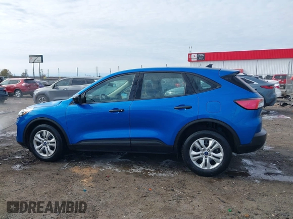 2020 Ford Escape S with VIN 1FMCU0F6XLUA23677, listed as a IAAI auction lot 41076948 with 105,124 mi miles and . Bid and sale history available at carsss.com. Image 14.