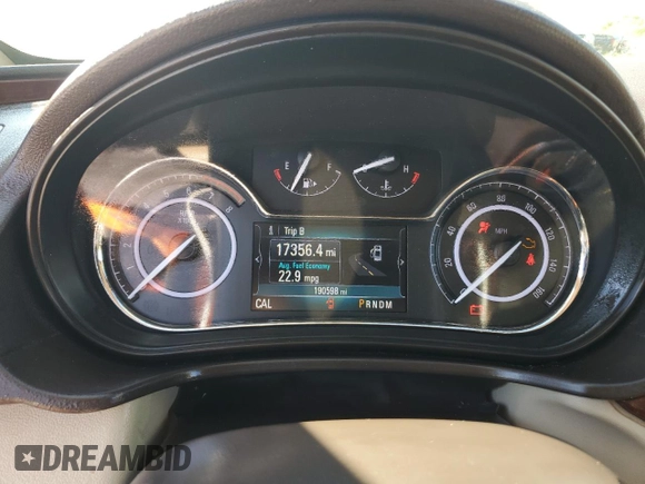 2015 Buick Regal with VIN 2G4GK5EX4F9139151, listed as a Copart auction lot 48930525 with 190,598 mi miles and Salvage Title. Bid and sale history available at carsss.com. Image 9.