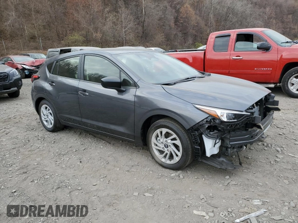 2024 Subaru Impreza with VIN JF1GUABC8R8871541, listed as a Copart auction lot 81168904 with 512 mi miles and Salvage Title. Bid and sale history available at carsss.com. Image 4.