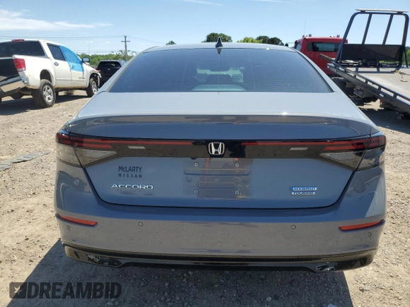 2023 Honda Accord Touring with VIN 1HGCY2F86PA022802, listed as a Copart auction lot 54009195 with Not provided miles and Salvage title. Bid and sale history available at DreamBid. Image 6.