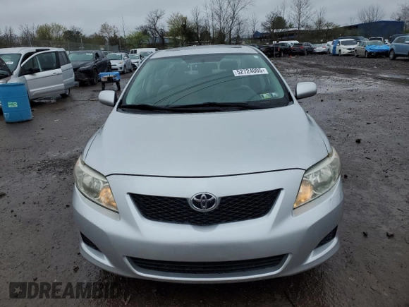 2010 Toyota Corolla with VIN 2T1BU4EE5AC301363, listed as a Copart auction lot 52724005 with 88,778 mi miles and Salvage Title. Bid and sale history available at carsss.com. Image 5.