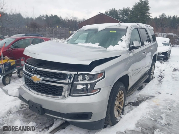 2017 Chevrolet Tahoe LS with VIN 1GNSKAKC0HR357211, listed as a IAAI auction lot 40977181 with 1 mi miles. Bid and sale history available at carsss.com. Image 2.