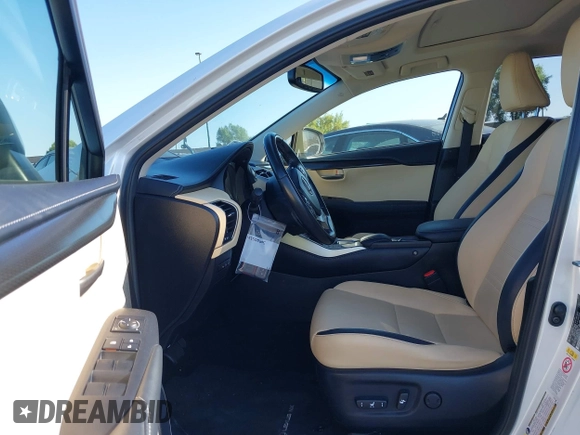 2016 Lexus NX 200t with VIN JTJYARBZ2G2045680, listed as a IAAI auction lot 42500615 with 83,439 mi miles and . Bid and sale history available at DreamBid. Image 5.