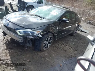 2017 Nissan Maxima SV with VIN 1N4AA6AP0HC396771, listed as a IAAI auction lot 41441040 with 144,489 mi miles. Bid and sale history available at carsss.com. Image 2.