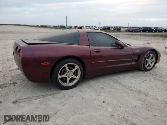 2003 Chevrolet Corvette with VIN 1G1YY22G835123059, listed as a Copart auction lot 74485704 with 67,137 mi miles and Non Repairable. Bid and sale history available at carsss.com. Image 3.