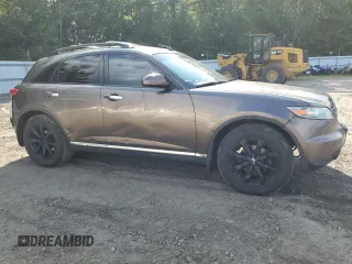 2008 Infiniti FX with VIN JNRAS08W08X205439, listed as a Copart auction lot 68910754 with 198,007 mi miles and Salvage Title. Bid and sale history available at carsss.com. Image 4.