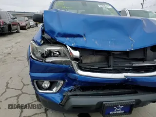 2018 Chevrolet Colorado 2WD LT with VIN 1GCGSCEA9J1225573, listed as a Copart auction lot 87828115 with 143,527 mi miles and Salvage Title. Bid and sale history available at DreamBid. Image 10.
