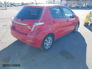 2012 Toyota Yaris L with VIN JTDKTUD33CD503112, listed as a IAAI auction lot 41093304 with 179,744 mi miles. Bid and sale history available at carsss.com. Image 4.