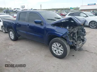 2022 Nissan Frontier SV z VIN 1N6ED1EJ0NN688333, wystawiony jako IAAI lot #42028855 z przebiegiem 50 507 mil mil oraz . Historia ofert i sprzedaży dostępna na DreamBid. Obrazek 1.
