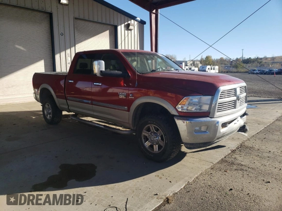 2010 Dodge Ram 2500 SLT with VIN 3D7UT2CL0AG114805, listed as a Copart auction lot 75008954 with 145,245 mi miles and Salvage Title. Bid and sale history available at carsss.com. Image 4.