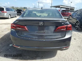 2016 Acura TLX Advance with VIN 19UUB2F7XGA007989, listed as a Copart auction lot 76636264 with 56,490 mi miles and Salvage title. Bid and sale history available at DreamBid. Image 6.