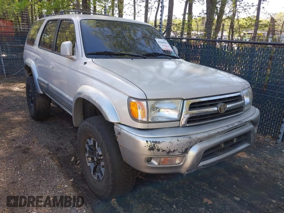 2000 Toyota 4Runner Limited z VIN JT3HN87R6Y9037203, wystawiony jako IAAI lot #42048560 z przebiegiem 245 375 mil mil oraz . Historia ofert i sprzedaży dostępna na DreamBid. Obrazek 1.