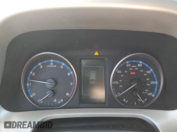 2018 Toyota RAV4 LE with VIN 2T3BFREV9JW852635, listed as a Copart auction lot 59807005 with 60,519 mi miles and Salvage title. Bid and sale history available at DreamBid. Image 9.