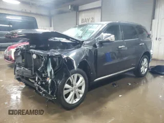 2011 Dodge Durango Crew with VIN 1D4RE4GG9BC734031, listed as a Copart auction lot 47204445 with 131,617 mi miles and Salvage Title. Bid and sale history available at carsss.com. Image 1.