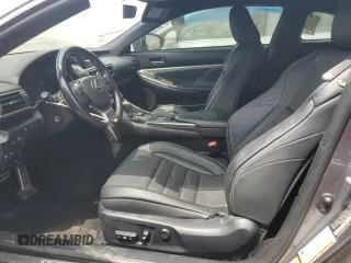 2017 Lexus RC 350 with VIN JTHSE5BC2H5007785, listed as a Copart auction lot 57786905 with 81,685 mi miles and Salvage title. Bid and sale history available at DreamBid. Image 7.
