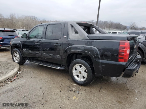 2009 Chevrolet Avalanche LT w/2LT with VIN 3GNFK22009G237701, listed as a Copart auction lot 44897845 with 184,333 mi miles and Salvage Title. Bid and sale history available at carsss.com. Image 2.