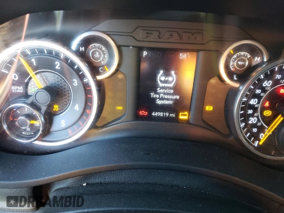 2019 Ram 3500 Tradesman with VIN 3C63RRGL4KG629015, listed as a Copart auction lot 47210655 with 449,819 mi miles and Salvage Title. Bid and sale history available at carsss.com. Image 9.