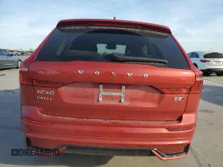 2024 Volvo XC60 Core Dark Theme with VIN YV4L12RK3R1740351, listed as a Copart auction lot 67729564 with 46,222 mi miles and Salvage Title. Bid and sale history available at carsss.com. Image 6.