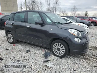 2014 FIAT 500L Easy with VIN ZFBCFABH5EZ018018, listed as a Copart auction lot 50910395 with 138,323 mi miles and Clean Title. Bid and sale history available at DreamBid. Image 4.