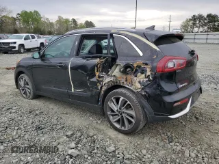 2017 Kia Niro Touring with VIN KNDCE3LC7H5055145, listed as a Copart auction lot 45996494 with 90,695 mi miles and Salvage Title. Bid and sale history available at carsss.com. Image 2.