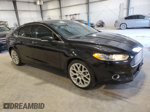 2014 Ford Fusion Titanium with VIN 3FA6P0K94ER231241, listed as a Copart auction lot 47886135 with 70,925 mi miles and Salvage Title. Bid and sale history available at DreamBid. Image 4.