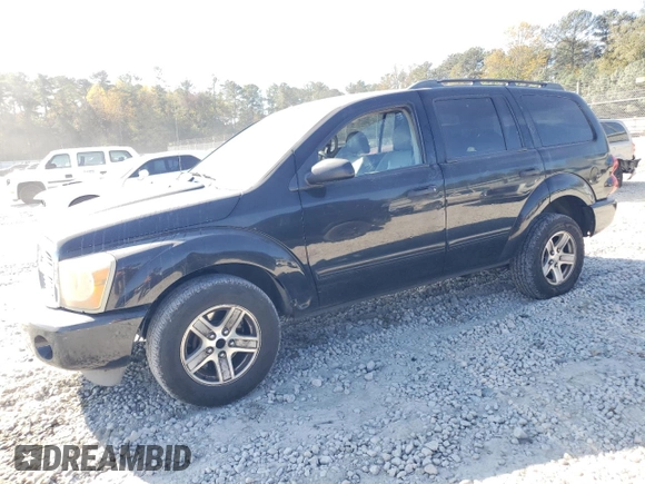 2004 Dodge Durango SLT with VIN 1D4HD48N04F211932, listed as a Copart auction lot 80087524 with 244,552 mi miles and Salvage title. Bid and sale history available at DreamBid. Image 1.