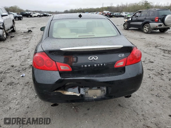 2007 Infiniti G35 G35x with VIN JNKBV61F07M815803, listed as a Copart auction lot 77647404 with 206,091 mi miles and Non Repairable. Bid and sale history available at DreamBid. Image 6.
