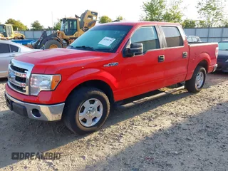 2013 Ford F-150 XL with VIN 1FTEW1CMXDKE99134, listed as a IAAI auction lot 42058789 with 218,432 mi miles. Bid and sale history available at carsss.com. Image 2.