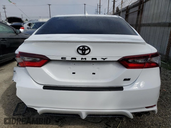 2023 Toyota Camry SE with VIN 4T1G11AK0PU779075, listed as a Copart auction lot 50642705 with 16,392 mi miles and Salvage Title. Bid and sale history available at DreamBid. Image 6.