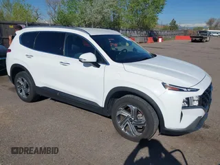 2023 Hyundai Santa Fe SEL with VIN 5NMS24AJXPH562533, listed as a IAAI auction lot 42153868 with 36,570 mi miles and . Bid and sale history available at DreamBid. Image 1.