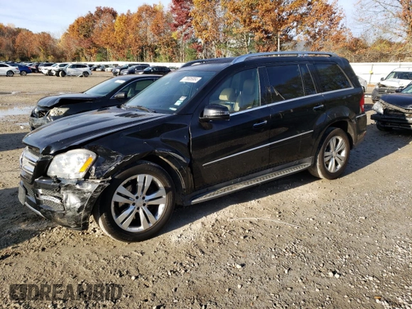 2012 Mercedes-Benz GL-Class GL 450 with VIN 4JGBF7BE0CA798549, listed as a Copart auction lot 78606984 with 130,272 mi miles and Clean Title. Bid and sale history available at carsss.com. Image 1.
