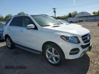 2017 Mercedes-Benz GLE 350 with VIN 4JGDA5HB2HA845922, listed as a Copart auction lot 54329535 with 83,124 mi miles and Salvage title. Bid and sale history available at DreamBid. Image 4.