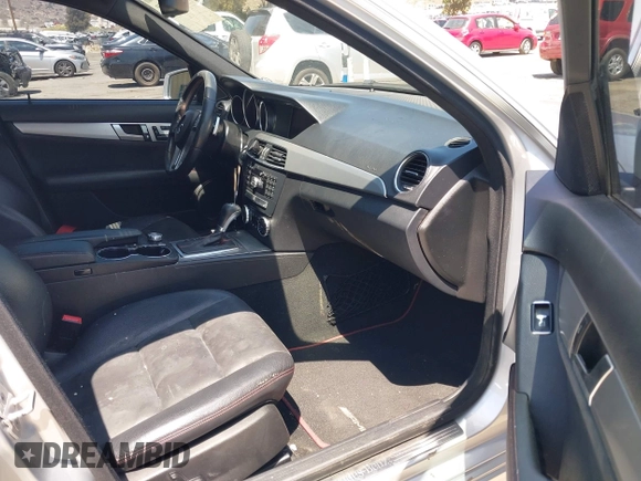 2014 Mercedes-Benz C 250 Sport with VIN WDDGF4HB5ER307781, listed as a IAAI auction lot 42223138 with 186,457 mi miles and . Bid and sale history available at DreamBid. Image 5.