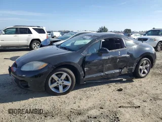 2007 Mitsubishi Eclipse GS with VIN 4A3AK24F67E011247, listed as a Copart auction lot 87862205 with 207,130 mi miles and Salvage Title. Bid and sale history available at carsss.com. Image 1.